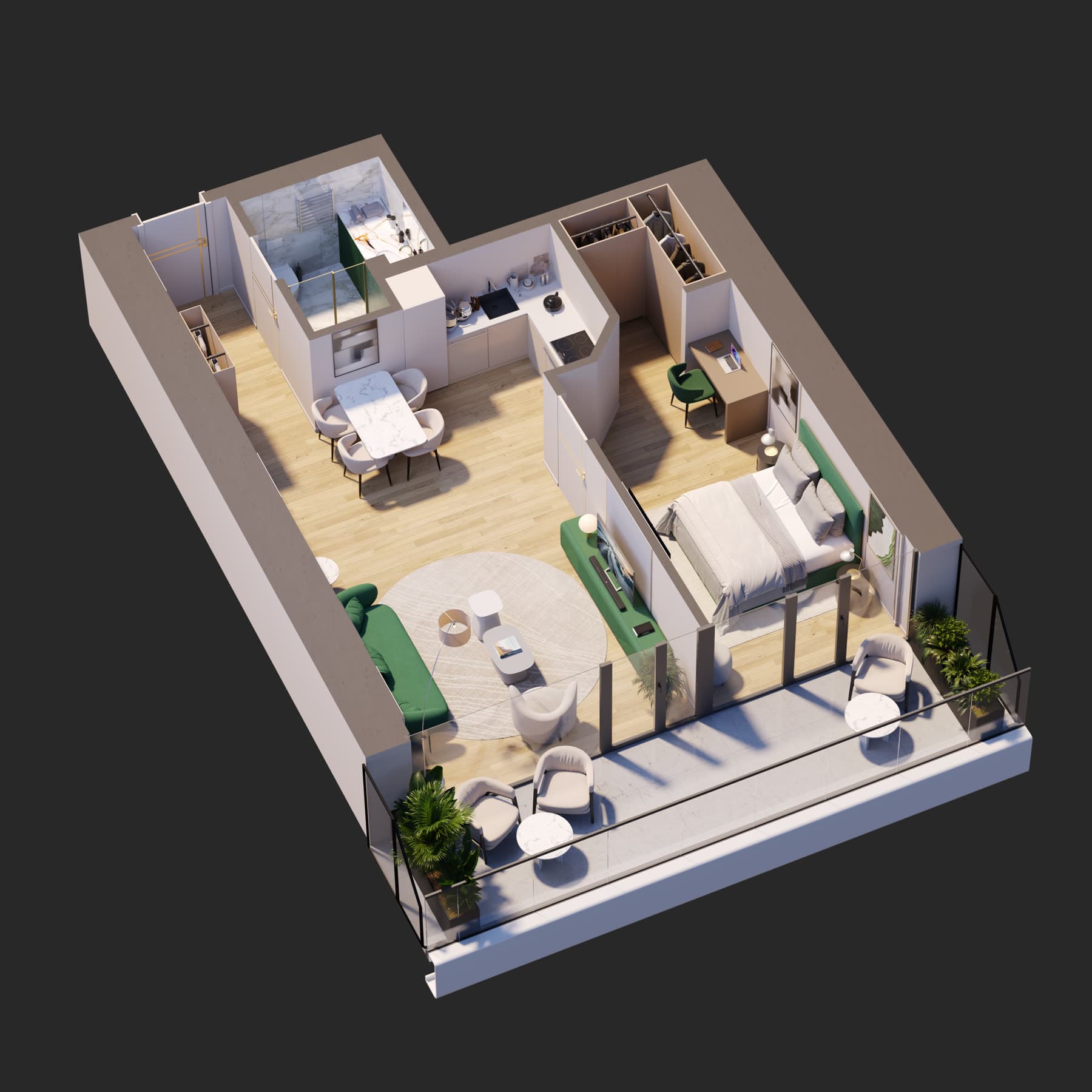 Ambassadori Island — планировка 1