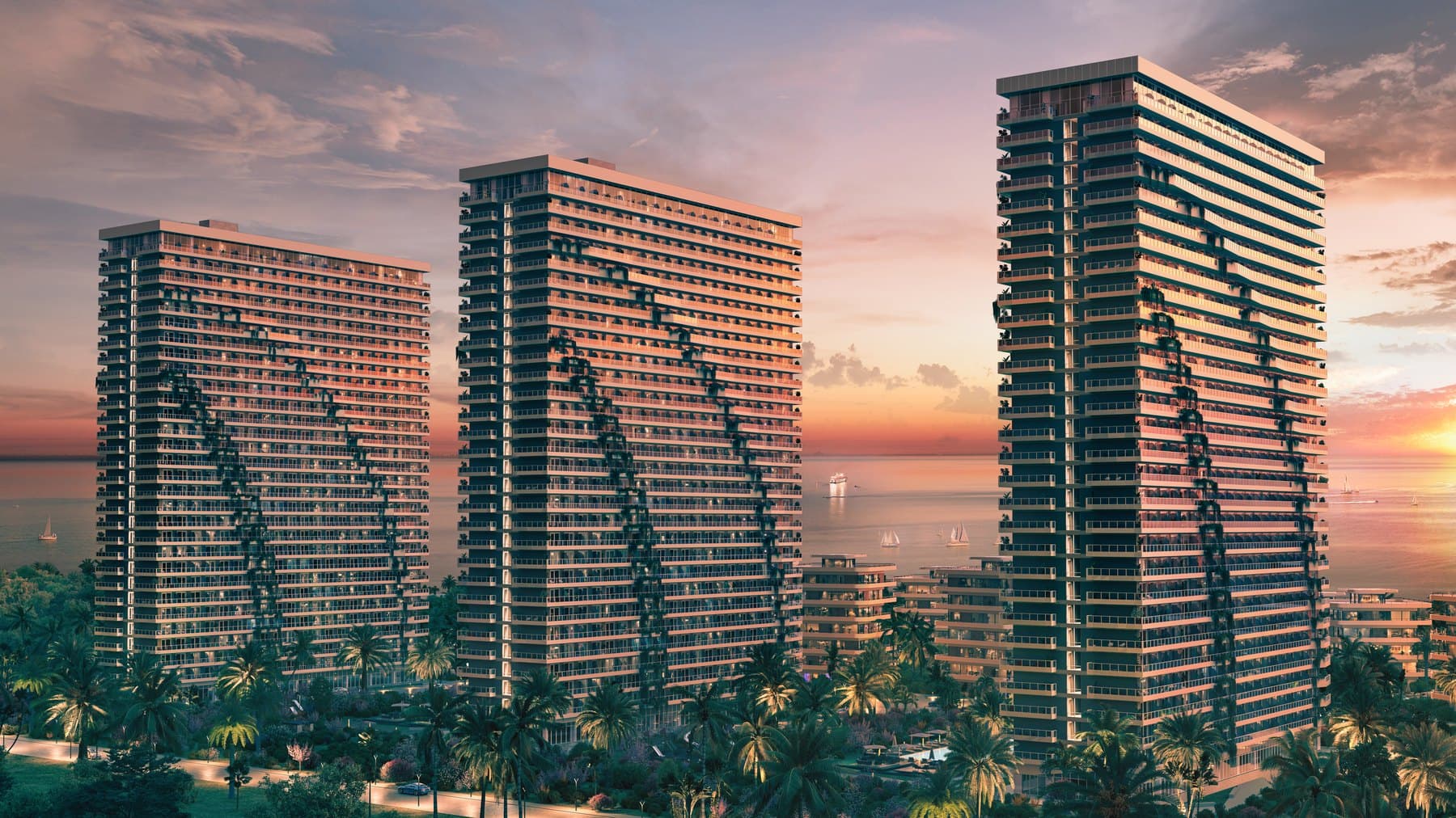 Triplet Towers — Petra Sea Resort